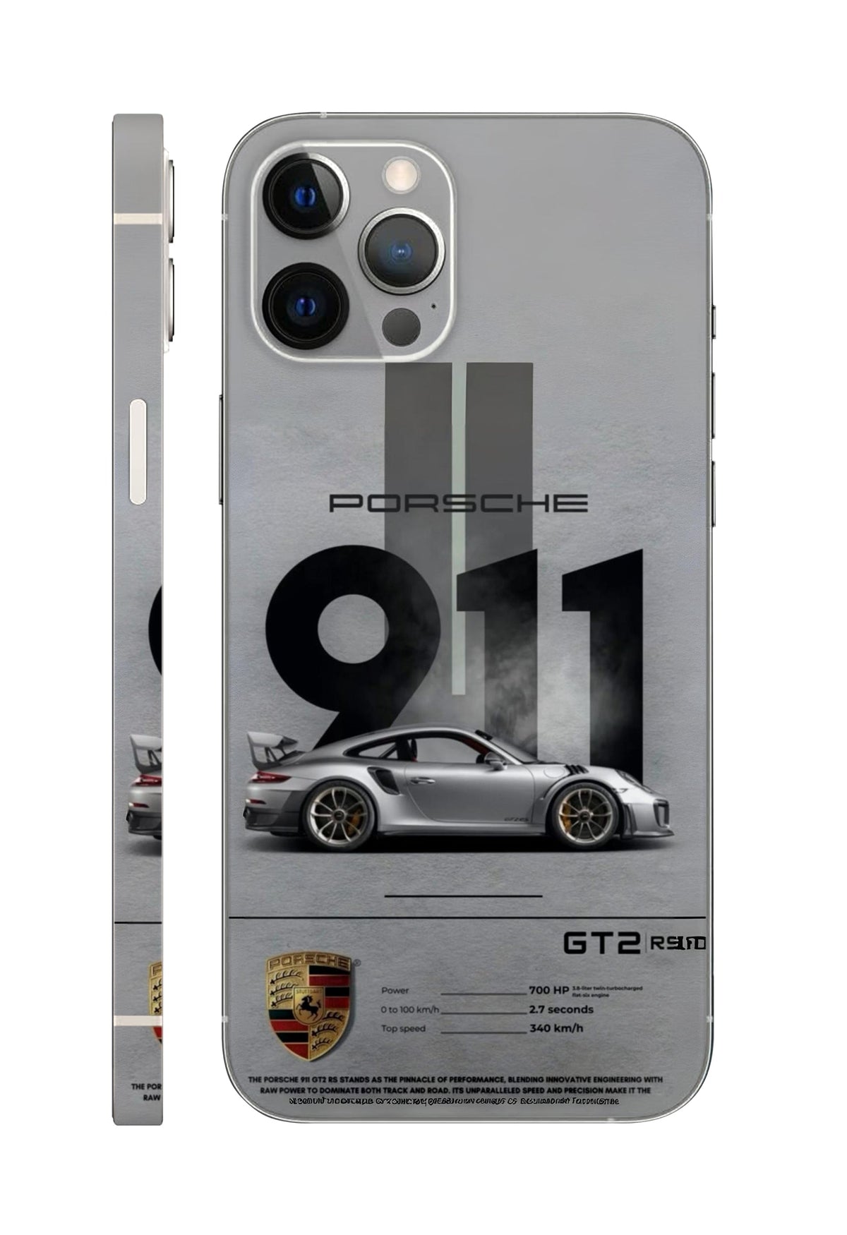 Porsche 911 Mobile Transperent Skin