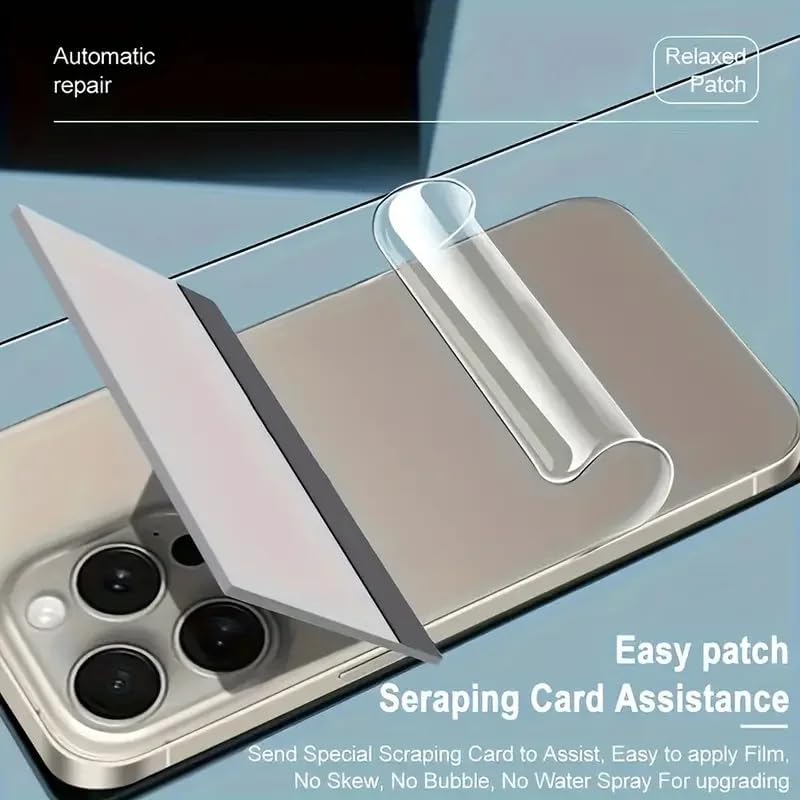 Hydrogel Back Body Protector for Every Devices - (Installation Kit Included)
