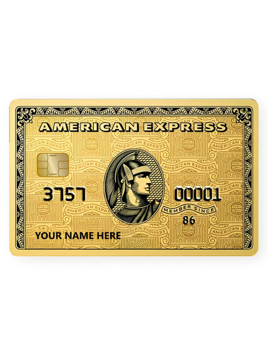 American Express Gold Card Skin 3M Material