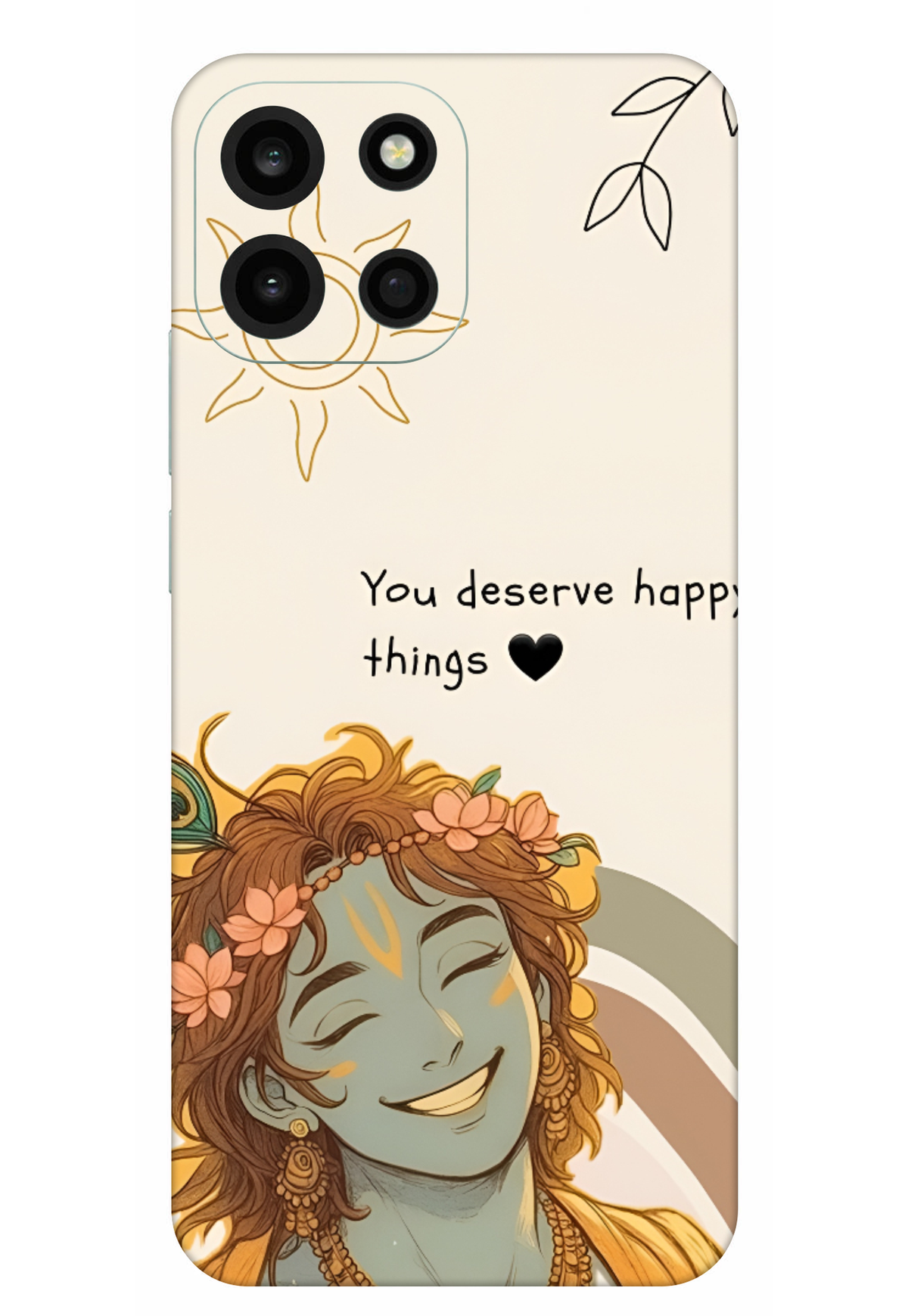 Krishna Happy Things 3M premium Mobile Skins
