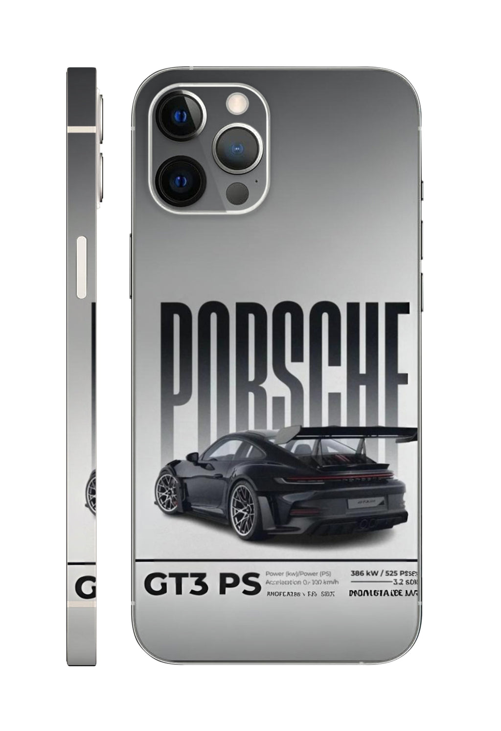 Porsche 911 V Mobile Transparent Skin