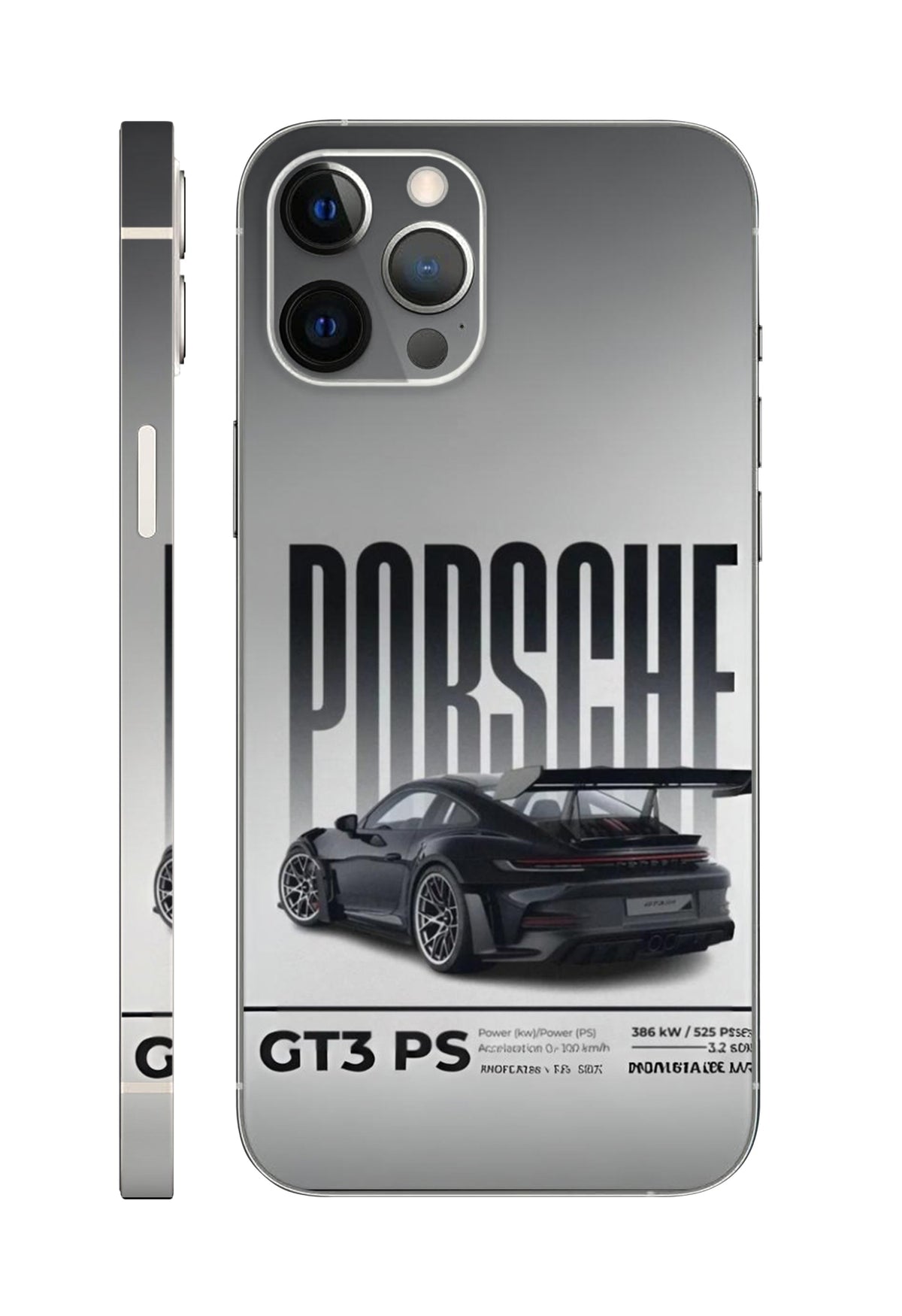 Porsche 911 V Mobile Transparent Skin