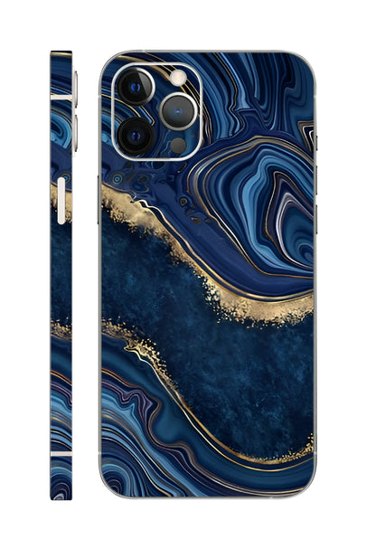 Abstract Blue Marble Mobile Skin 3M Material