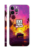 Live Fast Design Mobile 6D Skin 3M Material