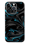 Abstract Blue Mobile 6D Skin