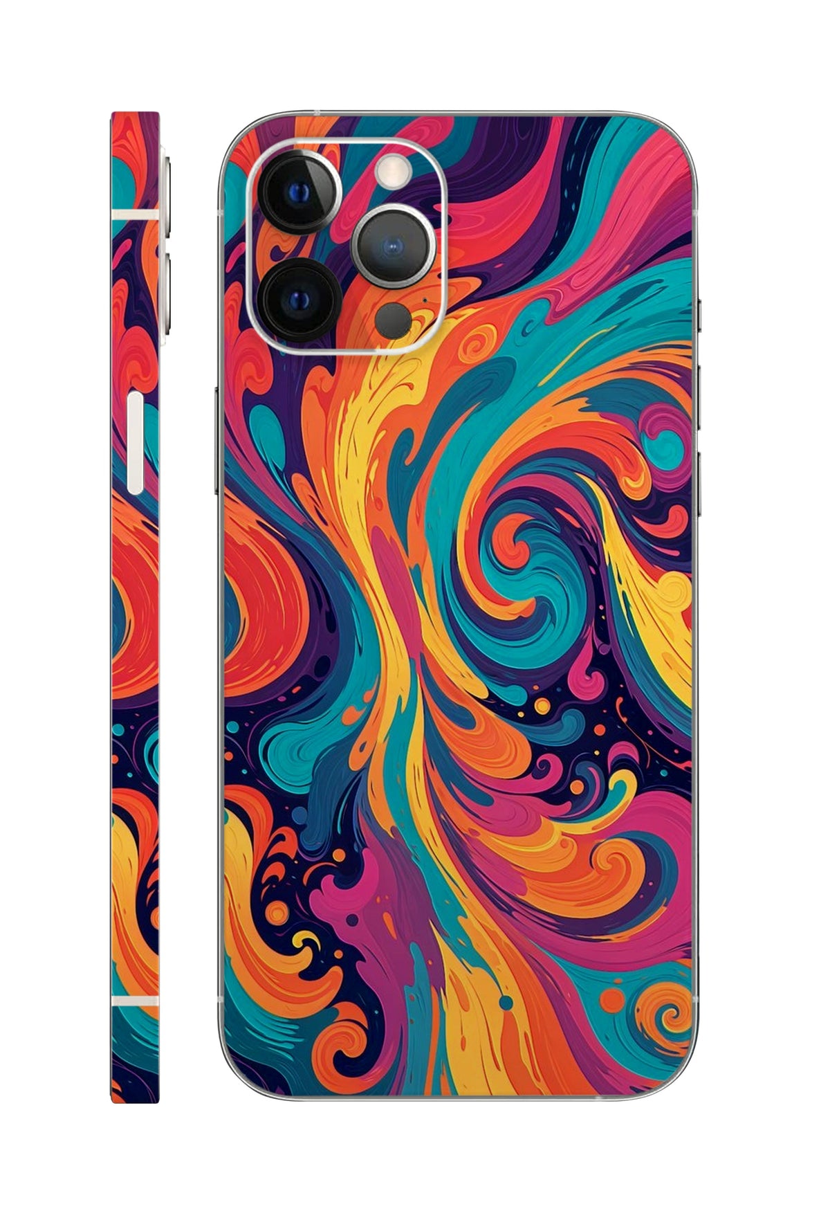 Abstract Water Color Dume Mobile Skin 3M Material