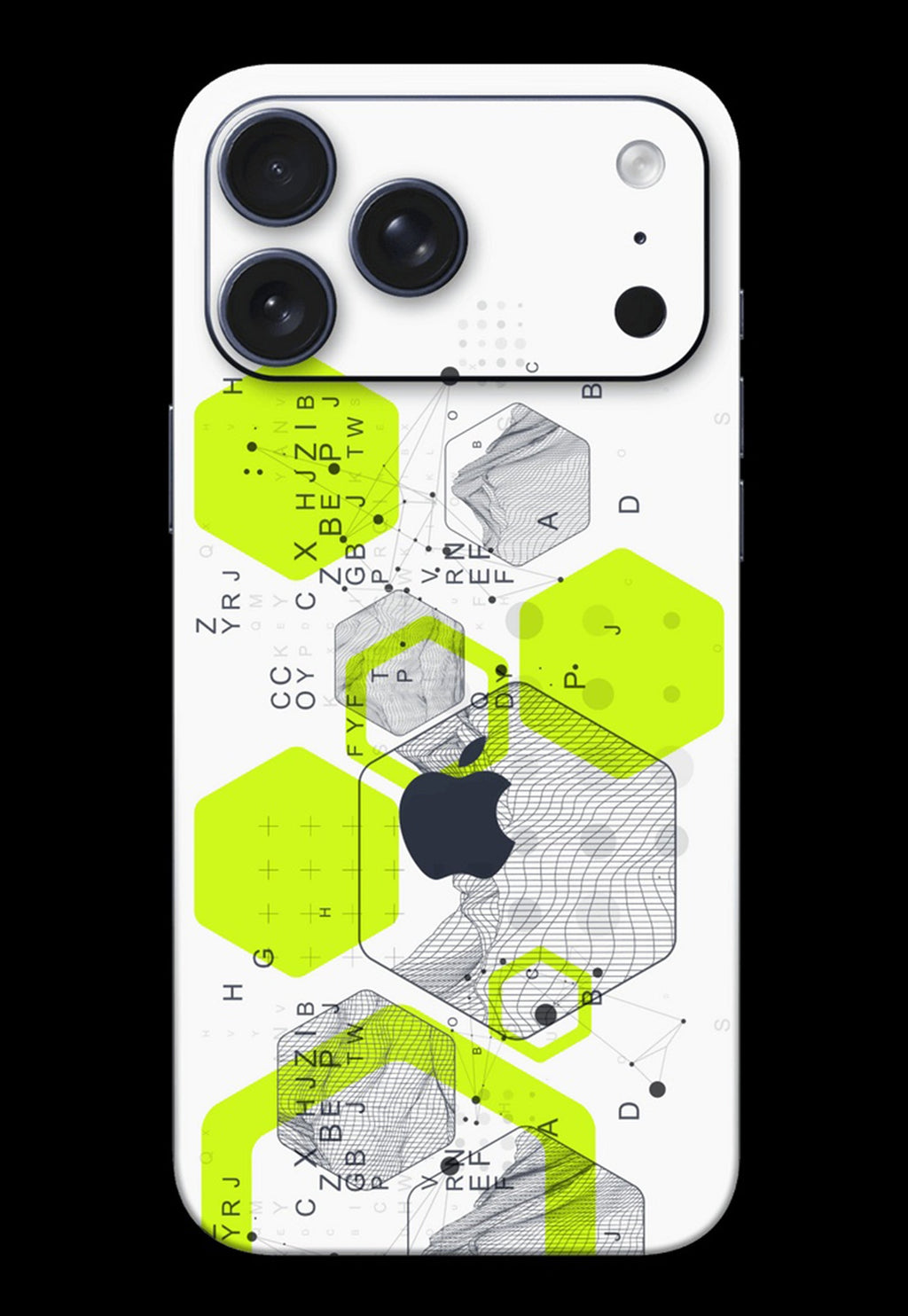 Color Splash Vertical Mobile 6D Skin