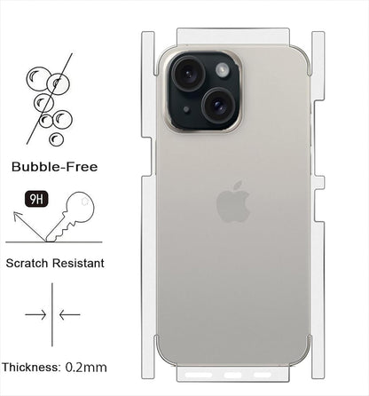 Hydrogel Back Body Protector for Every Devices - (Installation Kit Included)