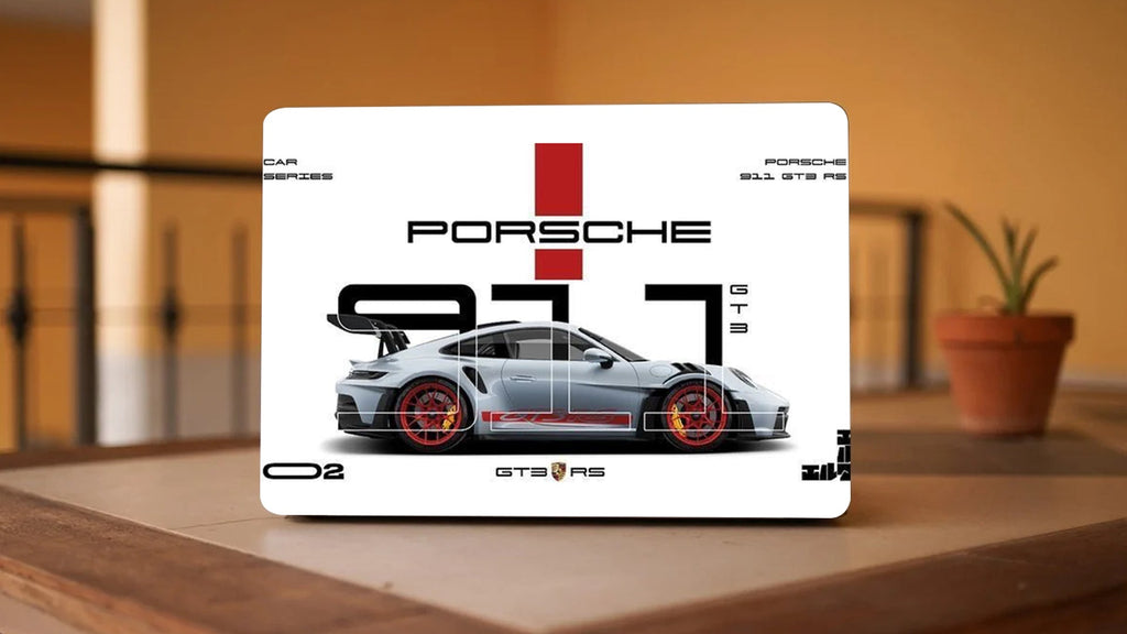 Porsche 911 Car Laptop 3M Premium Skins