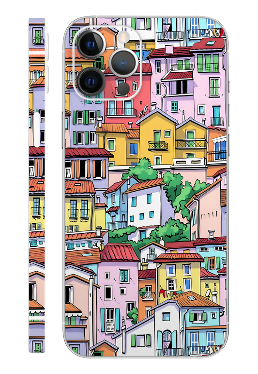 Boho Village Abstract Mobile Scratch less Skin 3M Material