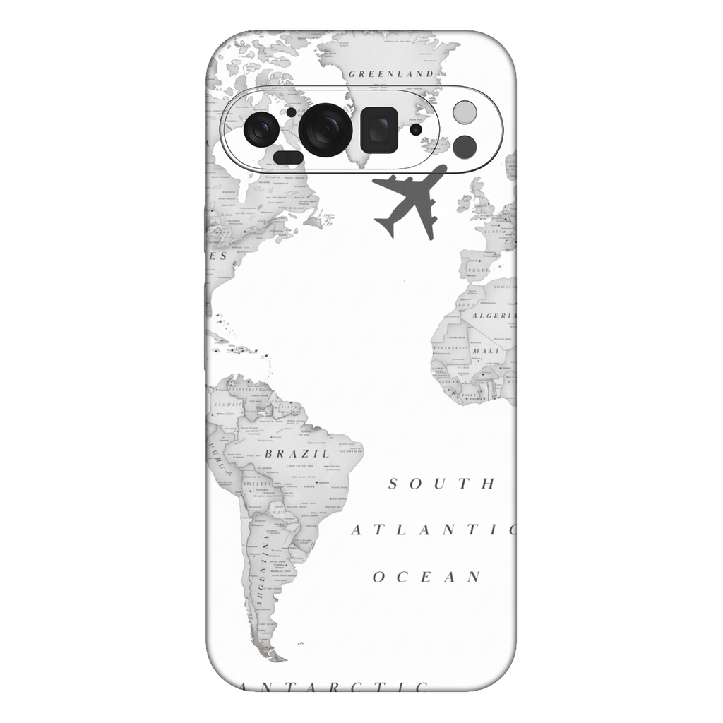 World Map Mobile Transparent Skin