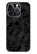 Black & White Topology Line Mobile 6D Skin