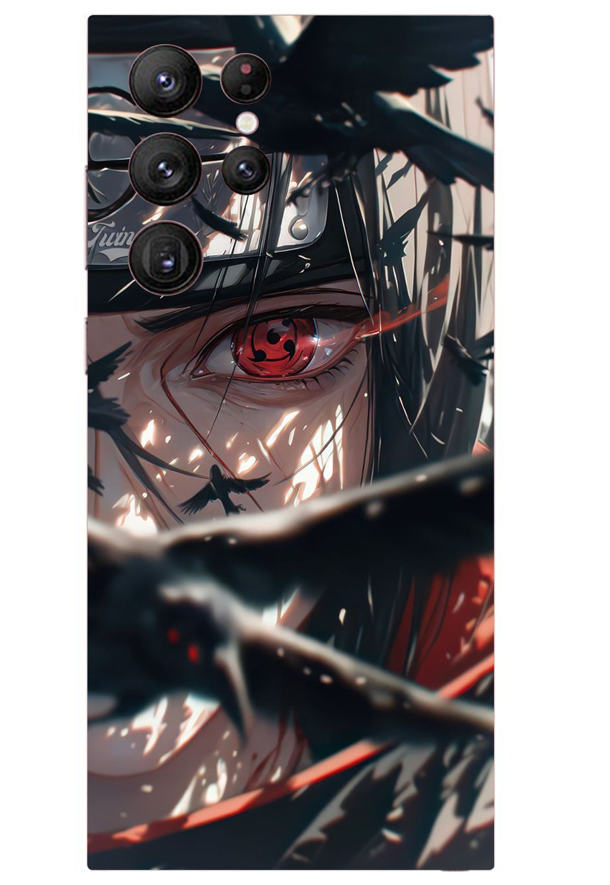 Itachi Eyes Anime Mobile Skin 3M Premium Material
